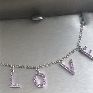 ZALES 4 DIAMOND CHARM BRACELET